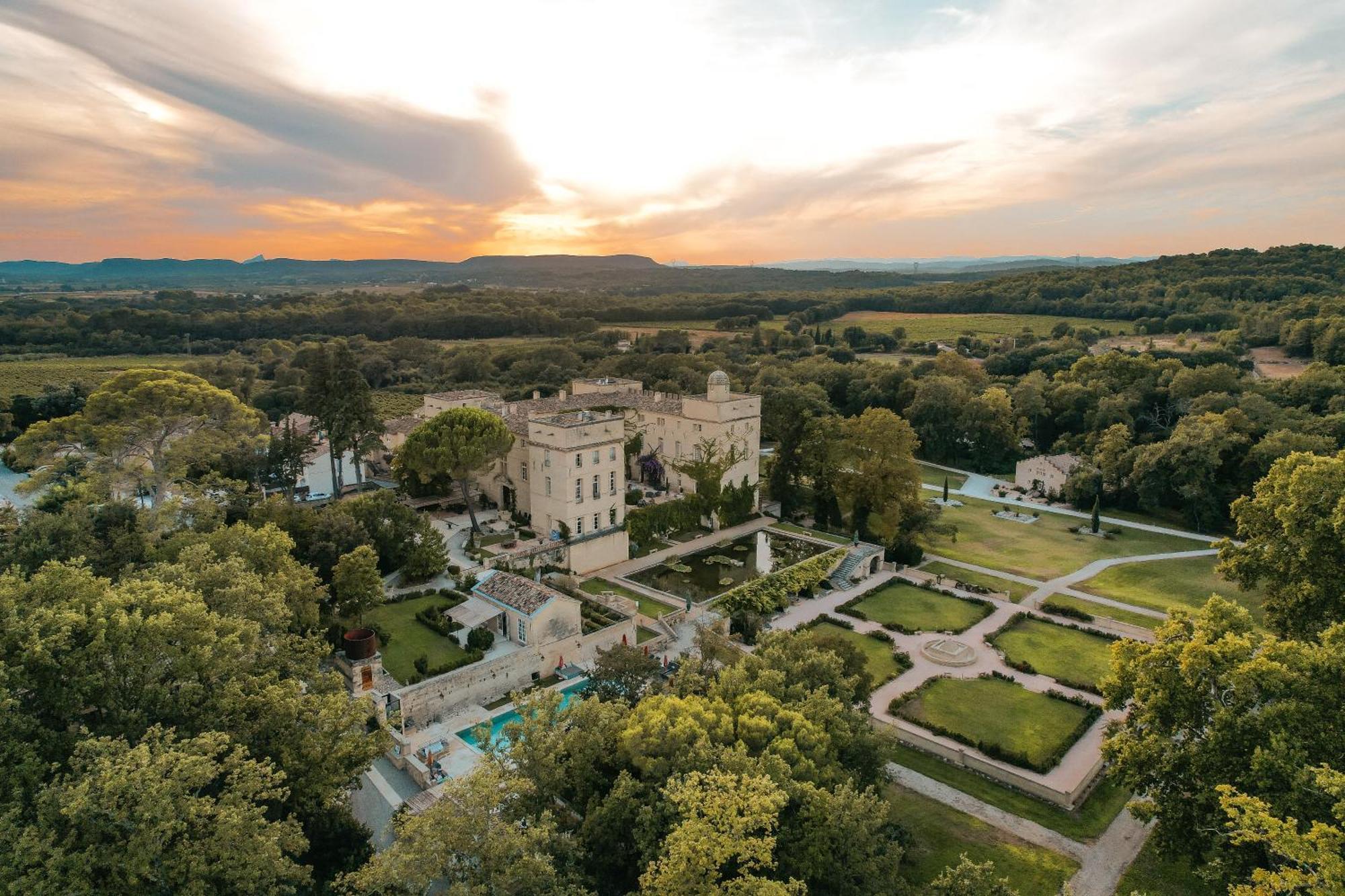 Chateau De Pondres Villevieille Exterior photo